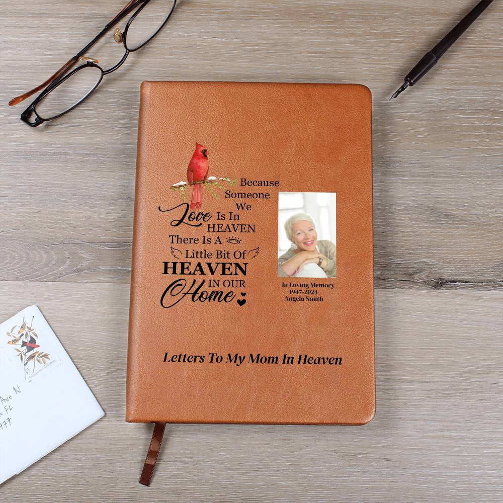 Letters to My Mom Memorial Journal, Loss of Mom, Mother Sympathy Gift, Mom in Heaven Memorial Grief Journal, Loss of Mother Gift-[Heartfelt Family Gift]