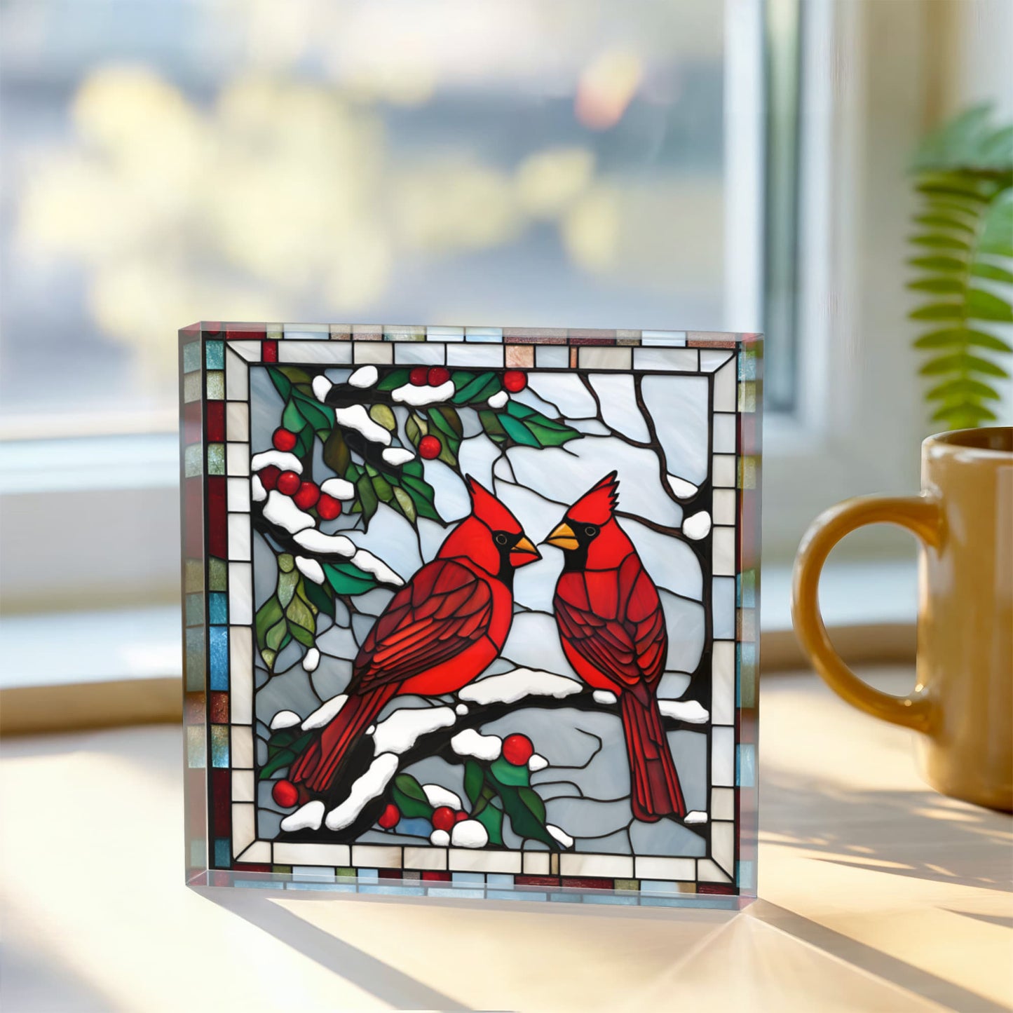 Cardinal Decorative Plaque
