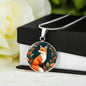 Red Fox Pendant Necklace-[Heartfelt Family Gift]