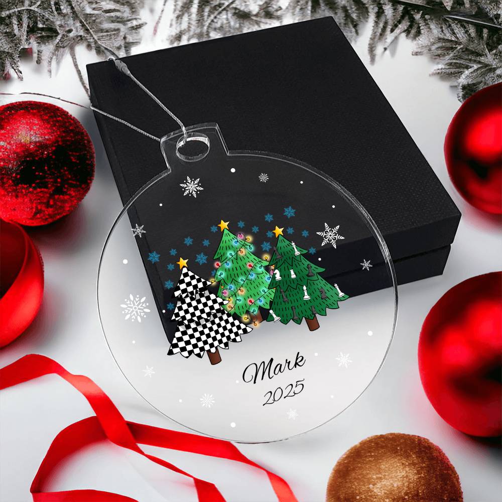 Chess Christmas Tree Ornament