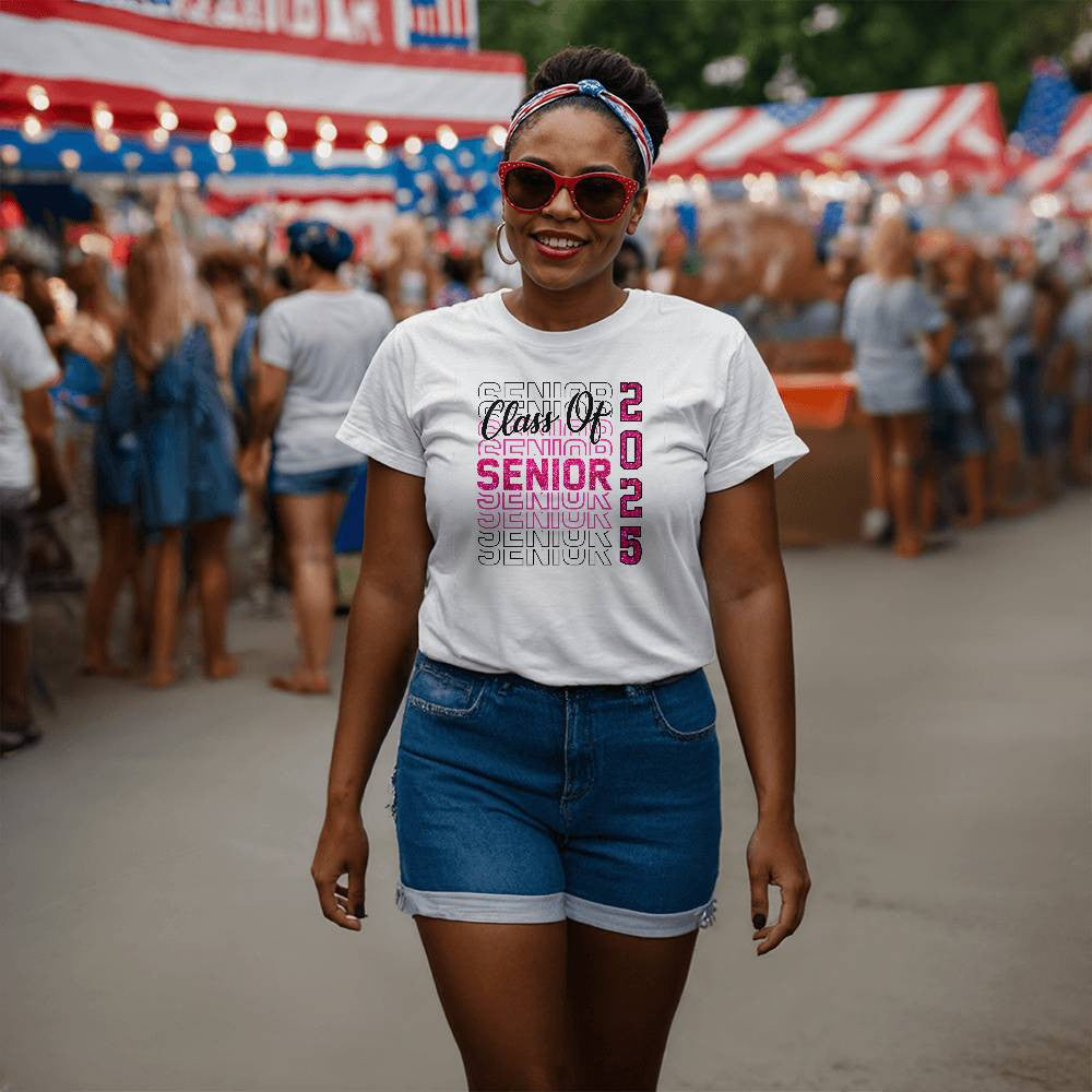 Senior Class of 2025  T-Shirt-[Heartfelt Family Gift]