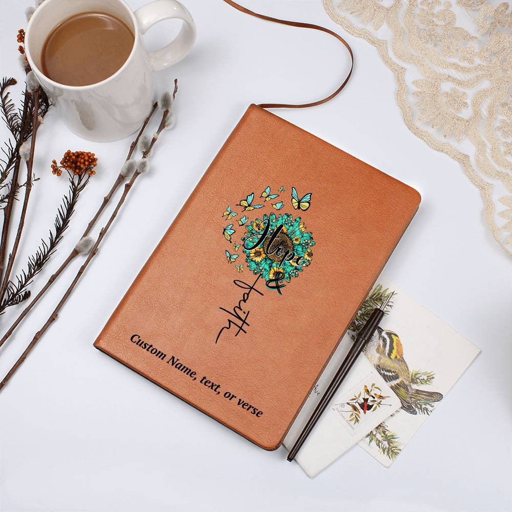 Personalized Hope and Faith Journal-[Heartfelt Family Gift]