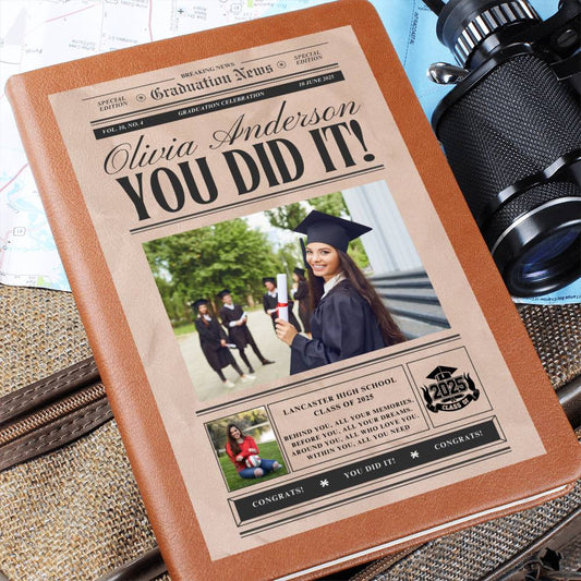 Personalized Graduation Journal-[Heartfelt Family Gift]