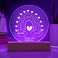 Rainbow Baby  Name Night light-[Heartfelt Family Gift]