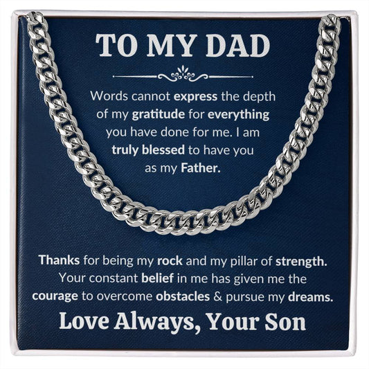 Dad Blessed To Have You As A Father-[Heartfelt Family Gift]
