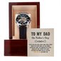 Dad Men's Openwork Watch with Lighted Gift Box-[Heartfelt Family Gift]