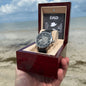 Dad Men's Openwork Watch with Lighted Gift Box-[Heartfelt Family Gift]
