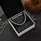 Dad You Are My Anchor Cuban Link Chain Necklace-[Heartfelt Family Gift]