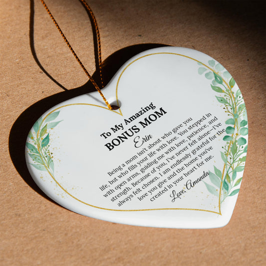 Ceramic Heart Ornament