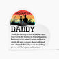 Daddy Fishing Acrylic Heart-[Heartfelt Family Gift]