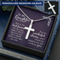 Daughter Best Friend - Personalized Christian Cross Gift-[Heartfelt Family Gift]