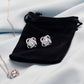 Daughter Enjoy The Ride Love Knot Necklace and Earring Gift Set-[Heartfelt Family Gift]