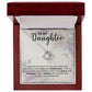 Daughter Motherhood Love Knot Necklace-[Heartfelt Family Gift]