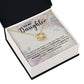 Daughter Motherhood Love Knot Necklace-[Heartfelt Family Gift]