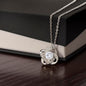 Daughter Motherhood Love Knot Necklace-[Heartfelt Family Gift]