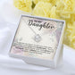 Daughter Motherhood Love Knot Necklace-[Heartfelt Family Gift]