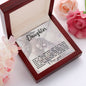 Daughter Motherhood Love Knot Necklace-[Heartfelt Family Gift]
