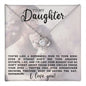 Daughter Motherhood Love Knot Necklace-[Heartfelt Family Gift]