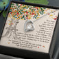 Daughter Never Forget That I Love You - Forever Love Heart Necklace-[Heartfelt Family Gift]
