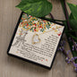 Daughter Never Forget That I Love You - Forever Love Heart Necklace-[Heartfelt Family Gift]