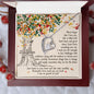Daughter Never Forget That I Love You - Forever Love Heart Necklace-[Heartfelt Family Gift]