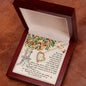 Daughter Never Forget That I Love You - Forever Love Heart Necklace-[Heartfelt Family Gift]