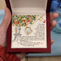 Daughter Never Forget That I Love You - Forever Love Heart Necklace-[Heartfelt Family Gift]