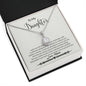 Daughter - Strength - Eternal Hope Necklace-[Heartfelt Family Gift]