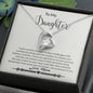 Daughter - Strength - Forever Love Necklace-[Heartfelt Family Gift]