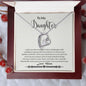 Daughter - Strength - Forever Love Necklace-[Heartfelt Family Gift]