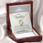 Daughter - Strength - Forever Love Necklace-[Heartfelt Family Gift]