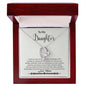 Daughter - Strength - Forever Love Necklace-[Heartfelt Family Gift]