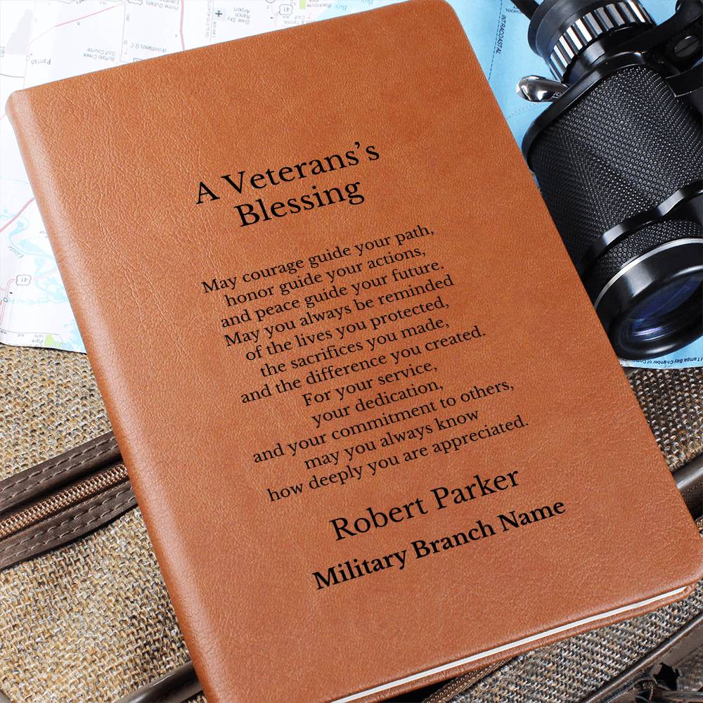 A Veteran's Blessing Prayer Journal