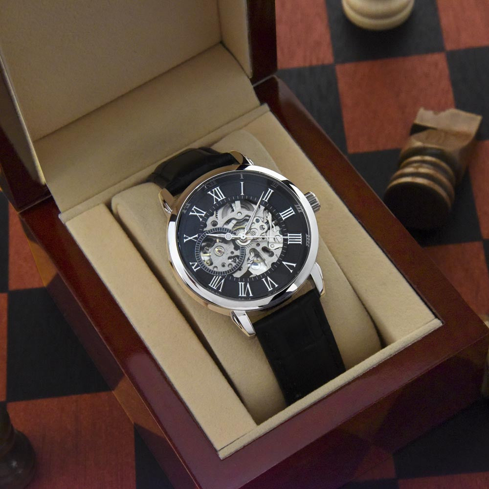 Class of 2025 Graduation Gift Openwork Watch-[Heartfelt Family Gift]