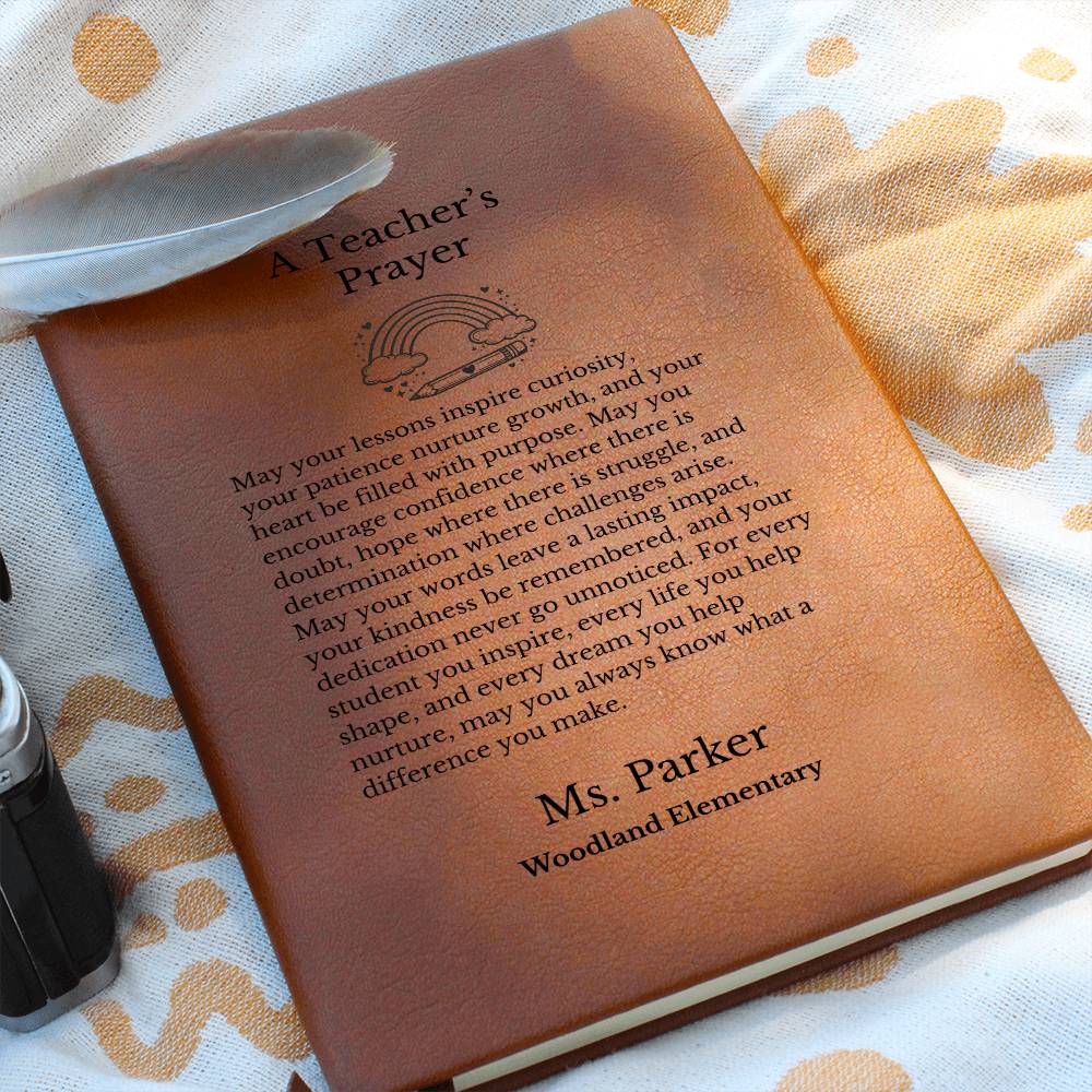 A Teachers Prayer Journal