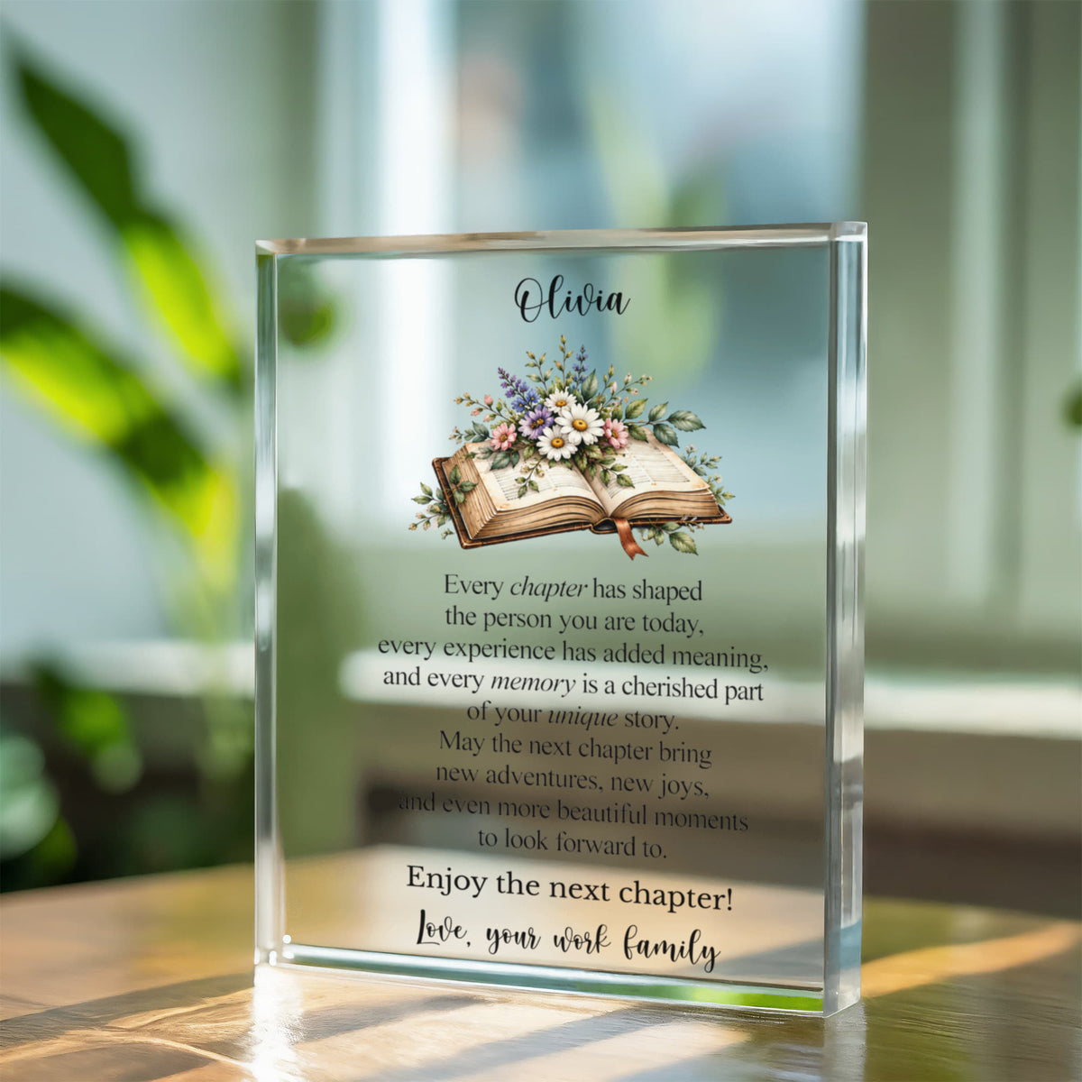 New Chapter Farewell Gift