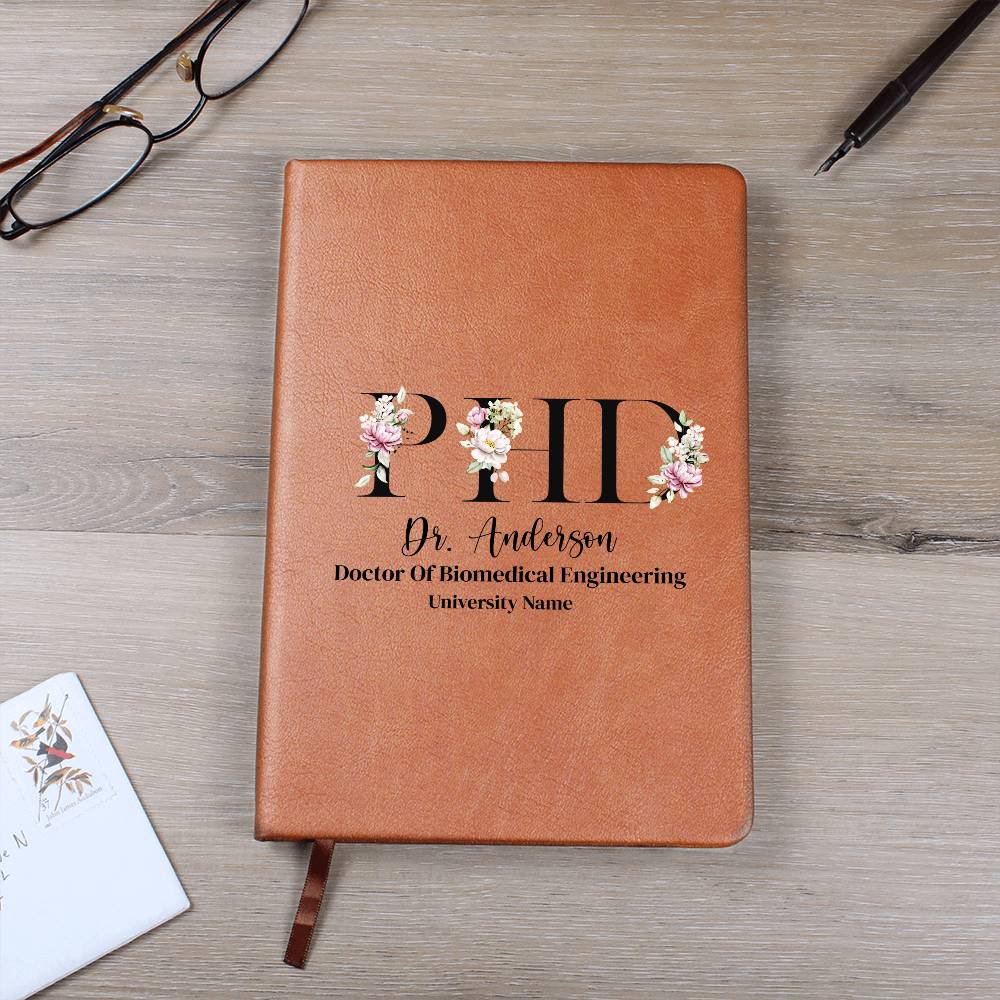 Personalized Phd Graduation Journal