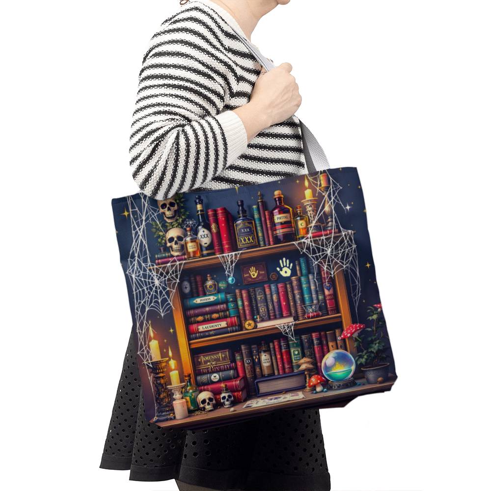 Apothecary halloween Tote Bag in 3 Sizes