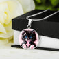 Cat heart Pendant Necklace with Engraving-[Heartfelt Family Gift]