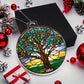 Tree of Life Stained Glass Ornament-[Heartfelt Family Gift]