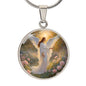 Angel Engraved Necklace-[Heartfelt Family Gift]