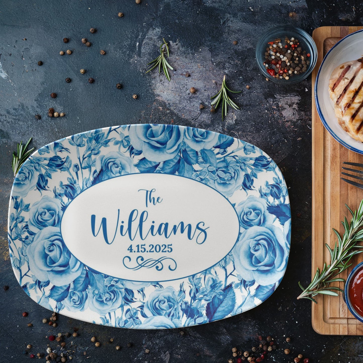 Family Name or Wedding Platter Gift