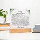 Boyfriends Parents Acrylic Plaque-[Heartfelt Family Gift]