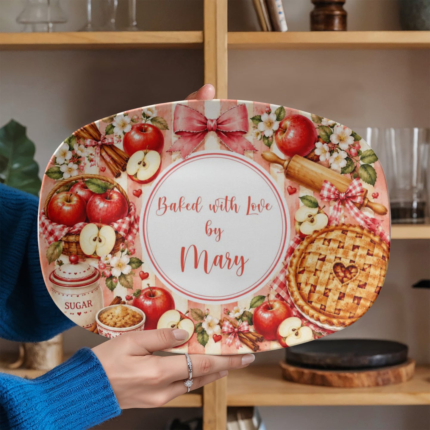 Personalized Baking Platter Dessert Tray