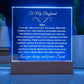 To My Boyfriend Plaque-[Heartfelt Family Gift]