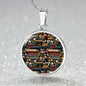 Book Lover Engraved Necklace in Gold or Silver-[Heartfelt Family Gift]