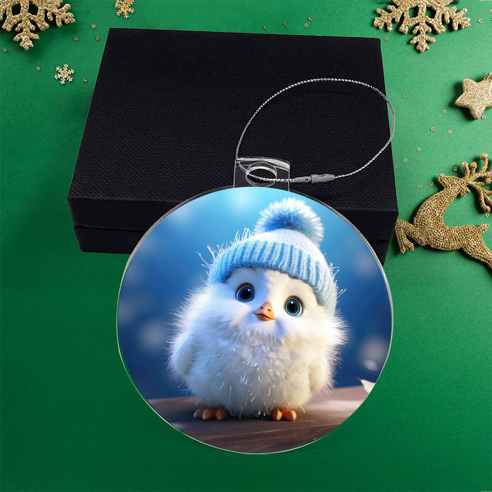 Cat Acrylic Christmas Ornament-[Heartfelt Family Gift]