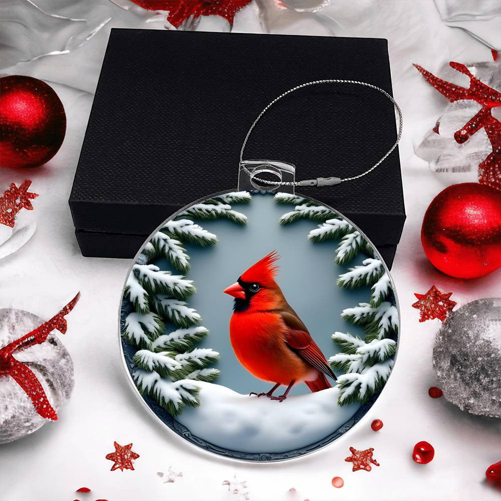 Cardinal Christmas Ornament