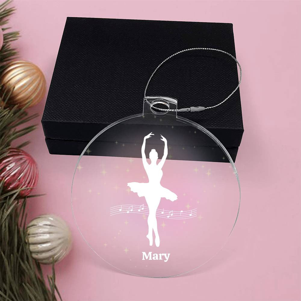 Personalized Ballet Christmas Ornament-[Heartfelt Family Gift]