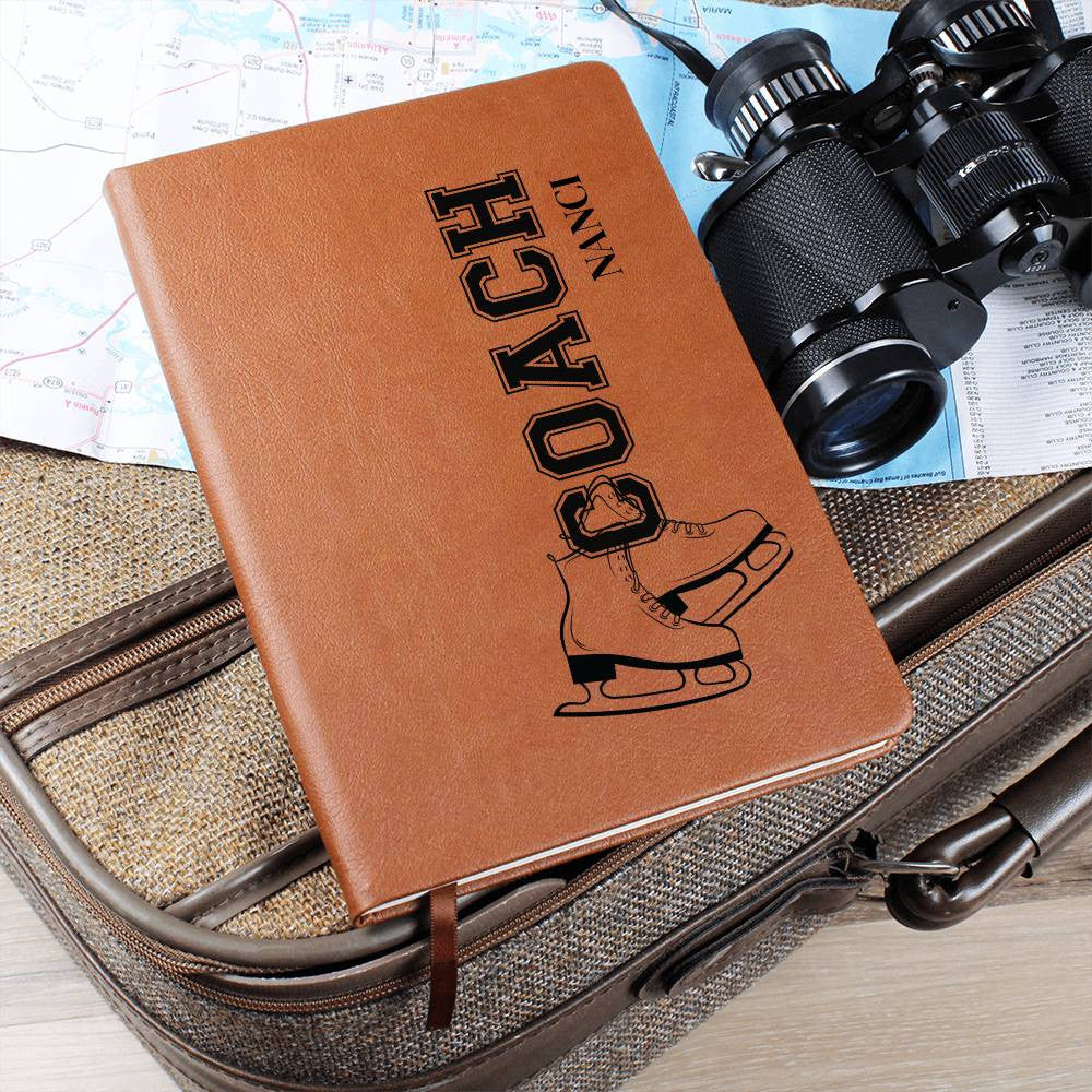 Personalized Ice Skating Coach Journal-[Heartfelt Family Gift]